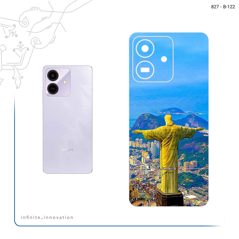 برچسب پوششی ماهوت مدل City of Rio de Janeiro مناسب برای گوشی موبایل آنر Play 10