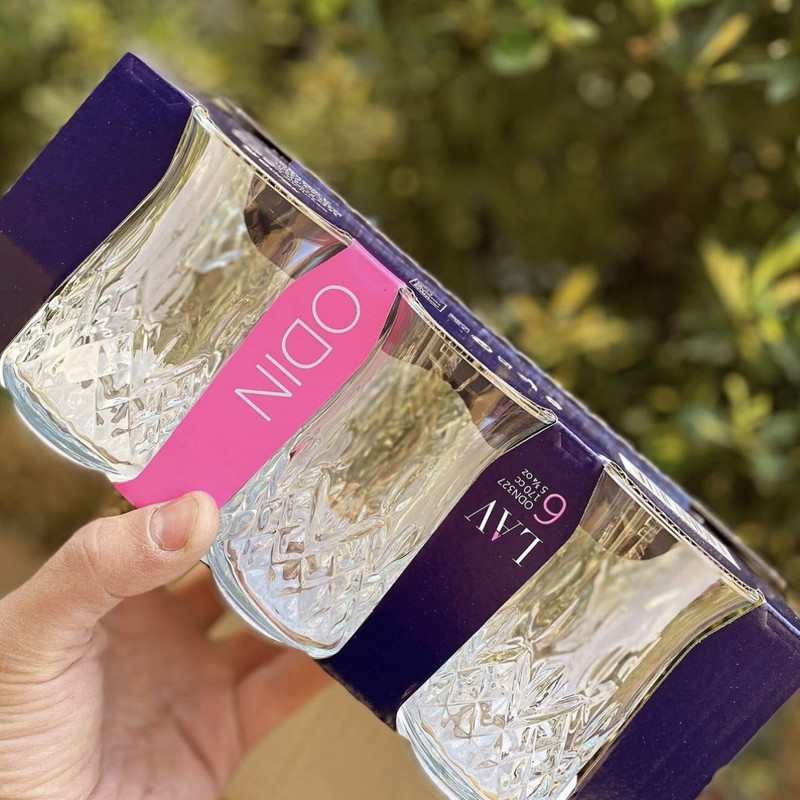 استکان لاو مدل LV-ODN327 بسته 6 عددی