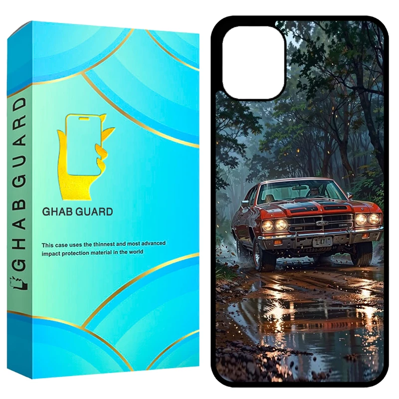  کاور قاب گارد طرح ماشین مدل GCHP11 مناسب برای گوشی موبایل اپل iPhone 11