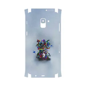 MAHOOT Collage of surreal Portrait of Women 4-FullSkin Cover Sticker for Samsung Galaxy A8 Plus 2018