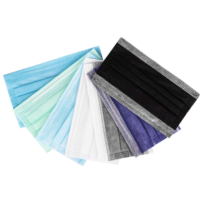 ماسک تنفسی دیباسان مدل MixColor03 بسته 50 عددی