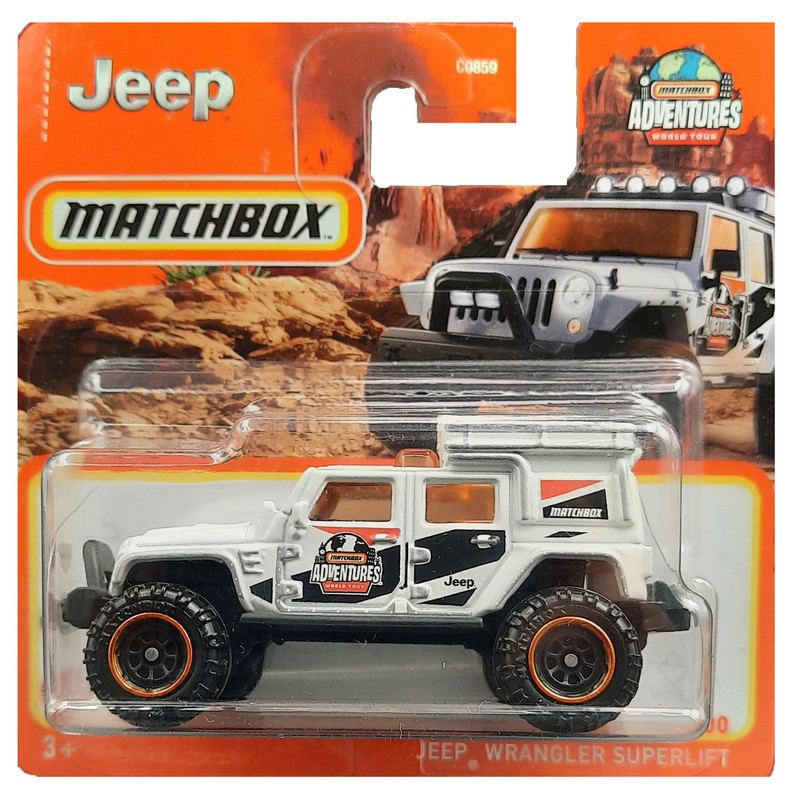 ماشین بازی مچ باکس مدل JEEP WRANGLER SUPERLIFT