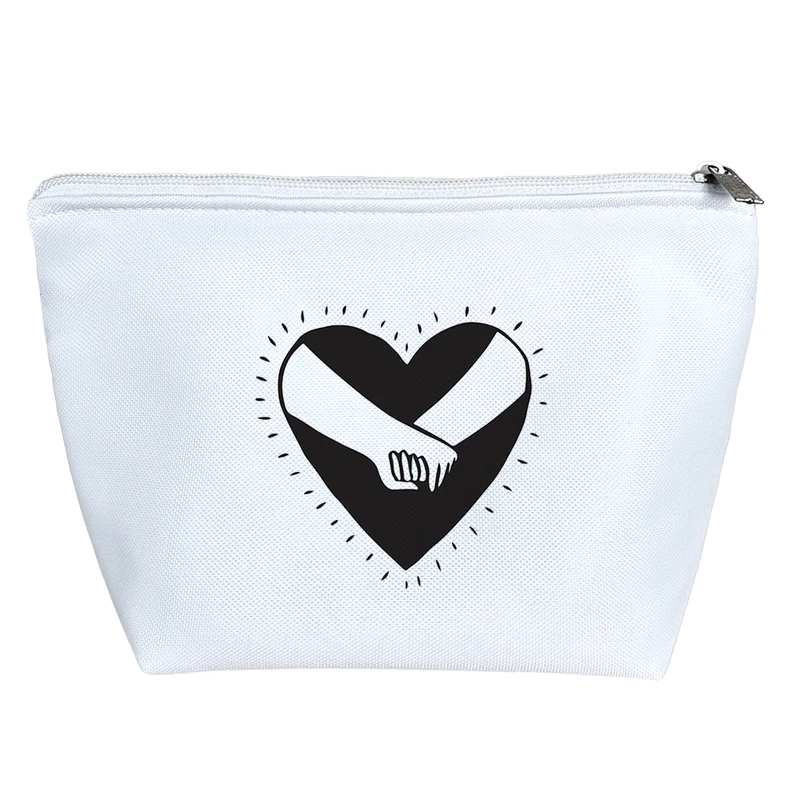 کیف لوازم آرایش دخترانه خندالو مدل قلب کد 7085