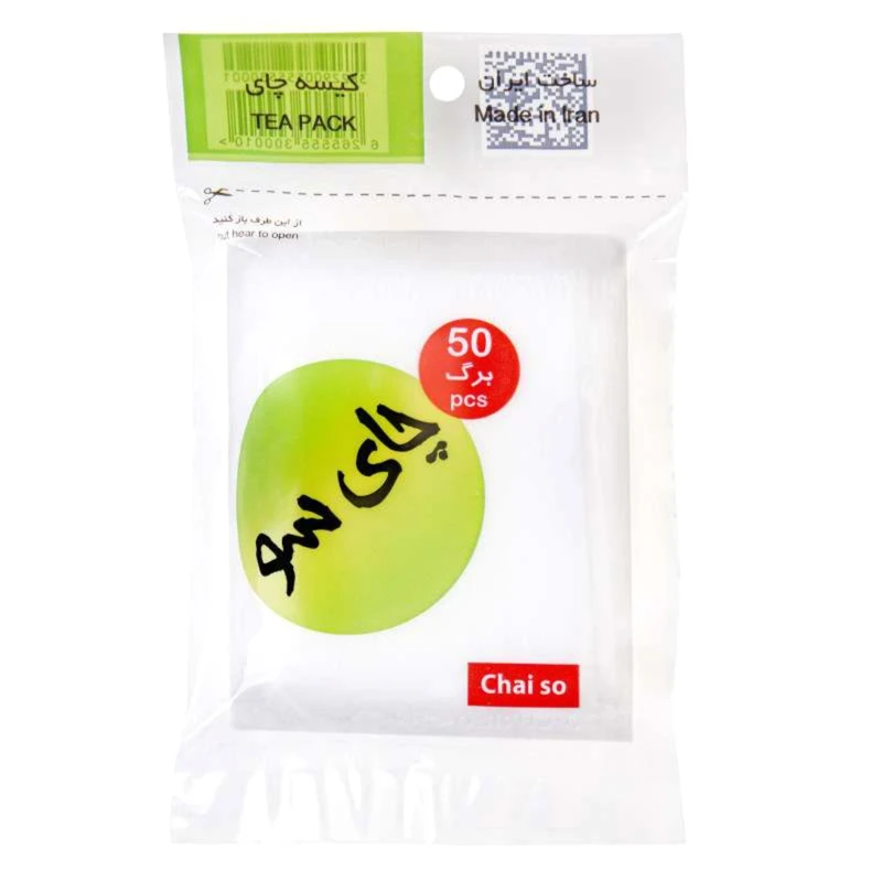 فیلتر چای چای سو مدل New bag بسته 50 عددی