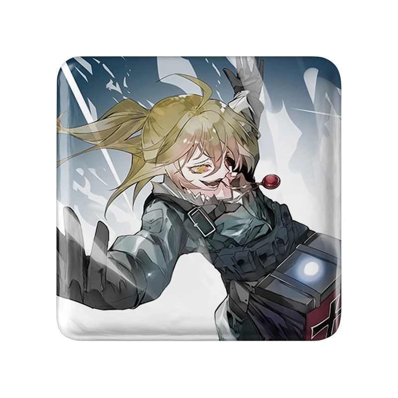 مگنت خندالو طرح تانیا انیمه یوجو سنکی مدل مربعی کد 34679