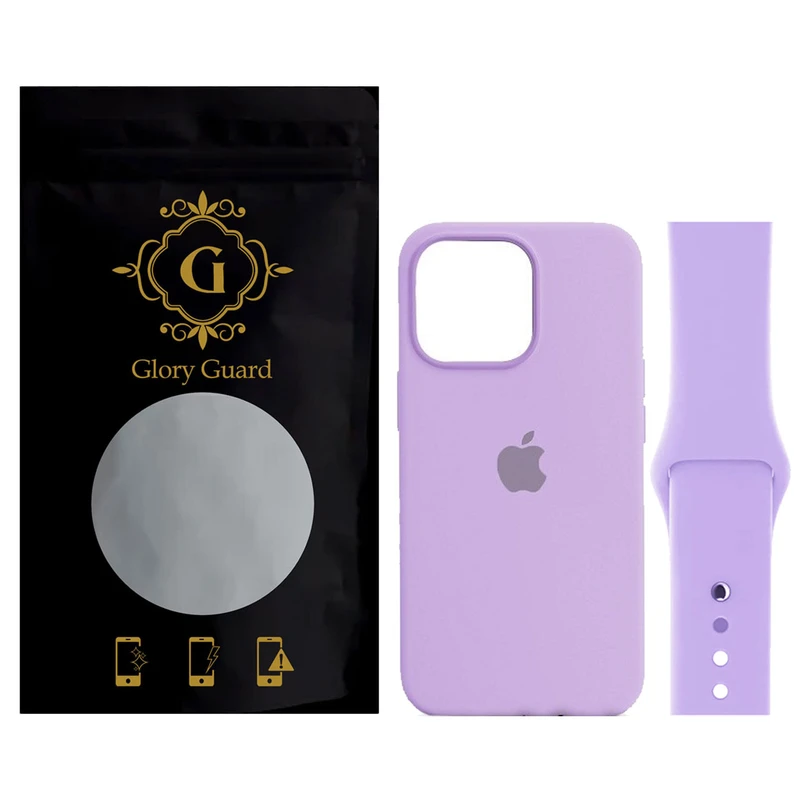  کاور گلوری گارد مدل BSL مناسب برای گوشی موبایل اپل iPhone 13 Pro Max به همراه بند اپل واچ 44 میلی متری