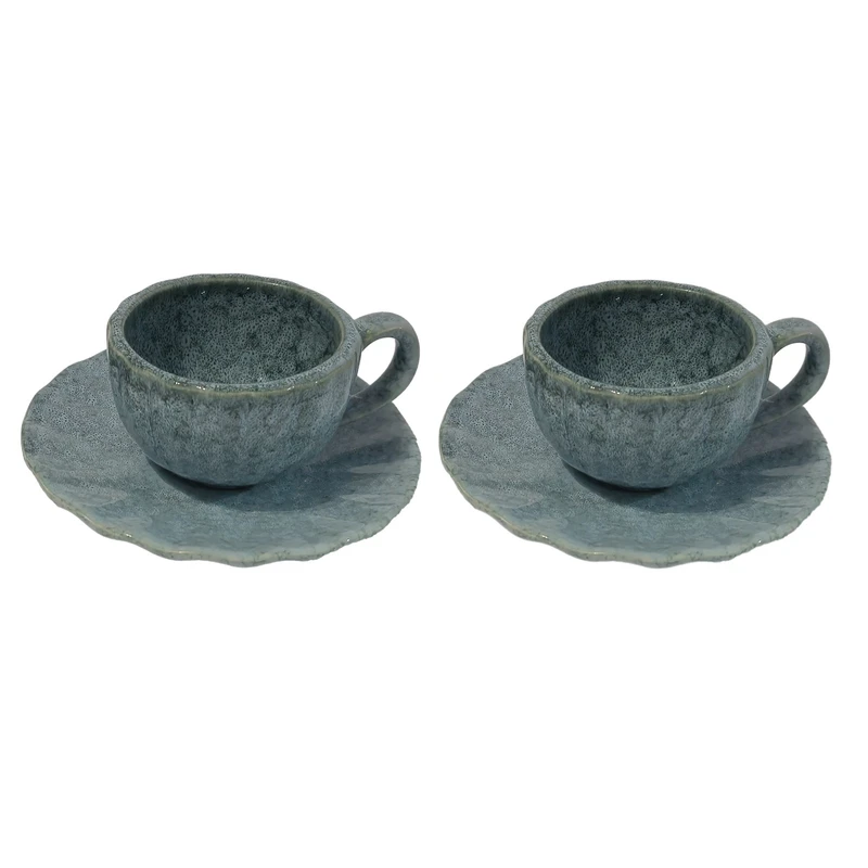 فنجان و نعلبکی قهوه خوری کد 1303 بسته 2 عددی