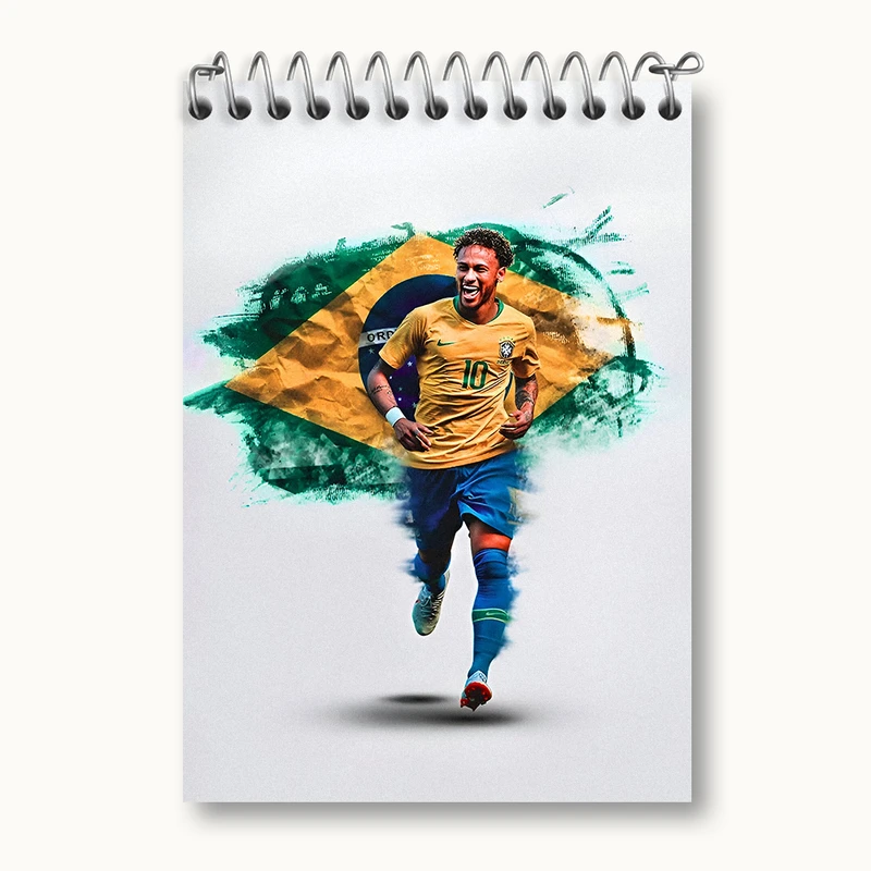 دفتر یادداشت 50 برگ خندالو طرح نیمار جونیور کد N2810