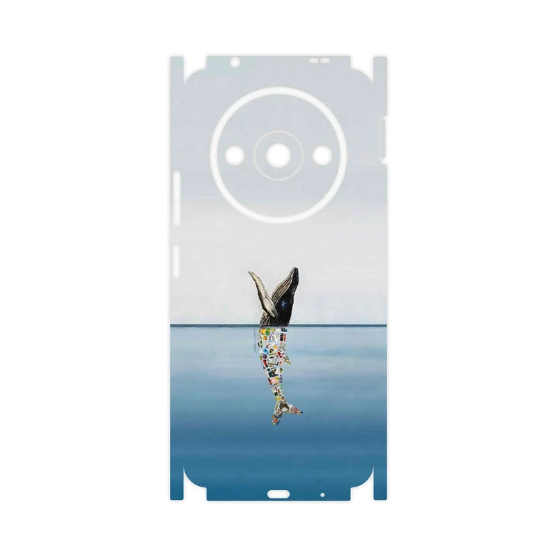برچسب پوششی ماهوت مدل Collage of Sea Trash-FullSkin مناسب برای گوشی موبایل شیائومی Redmi A3x