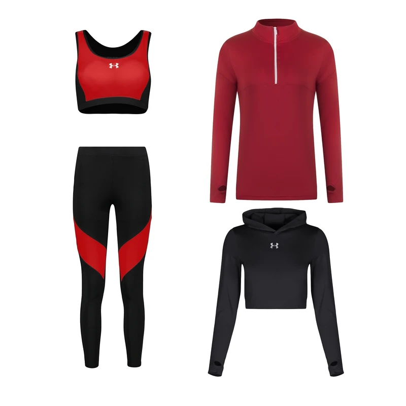 ست چهار تکه لباس ورزشی زنانه مدل 1401-276-163