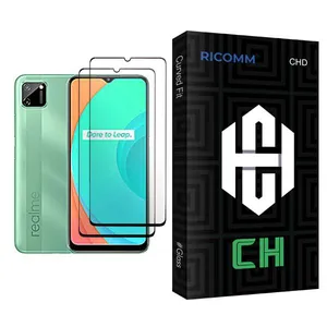 Ricomm CH Glass MIX002 Screen Protector For Realme C11 Pack Of 2