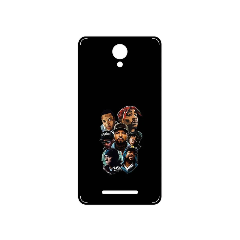 برچسب پوششی ماهوت مدل Great Rappers Digital Art مناسب برای گوشی موبایل شیائومی Redmi Note 2
