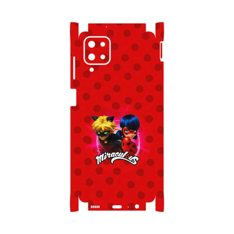 برچسب پوششی ماهوت مدل Ladybug and Cat Noir-FullSkin مناسب برای گوشی موبایل سامسونگ Galaxy A12 Nacho