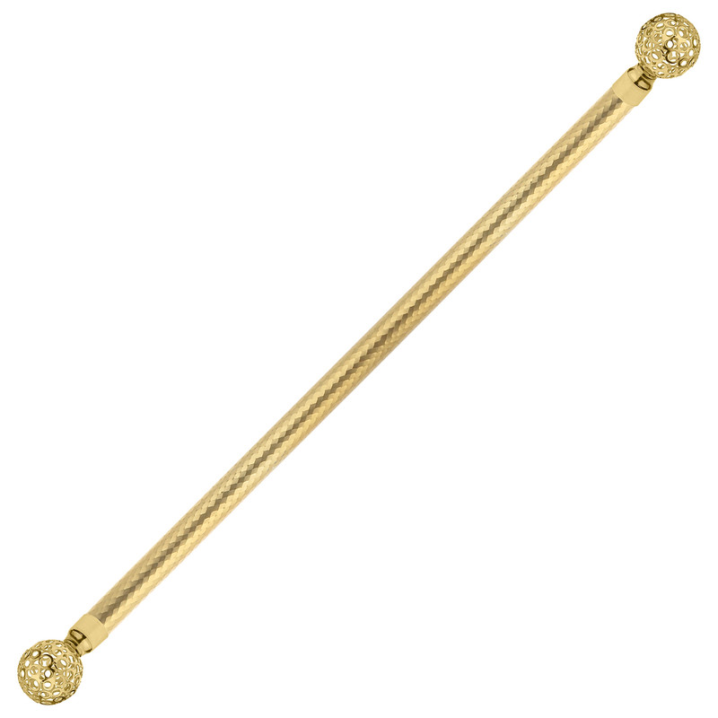 چوب پرده مدل المپیک طول 120 سانتیمتر