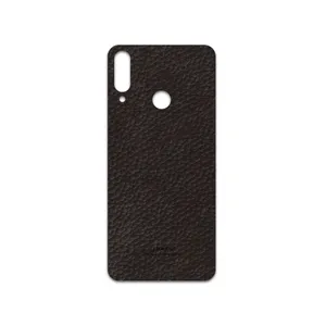 MAHOOT Dark-Brown-Leather Cover Sticker for LG W30