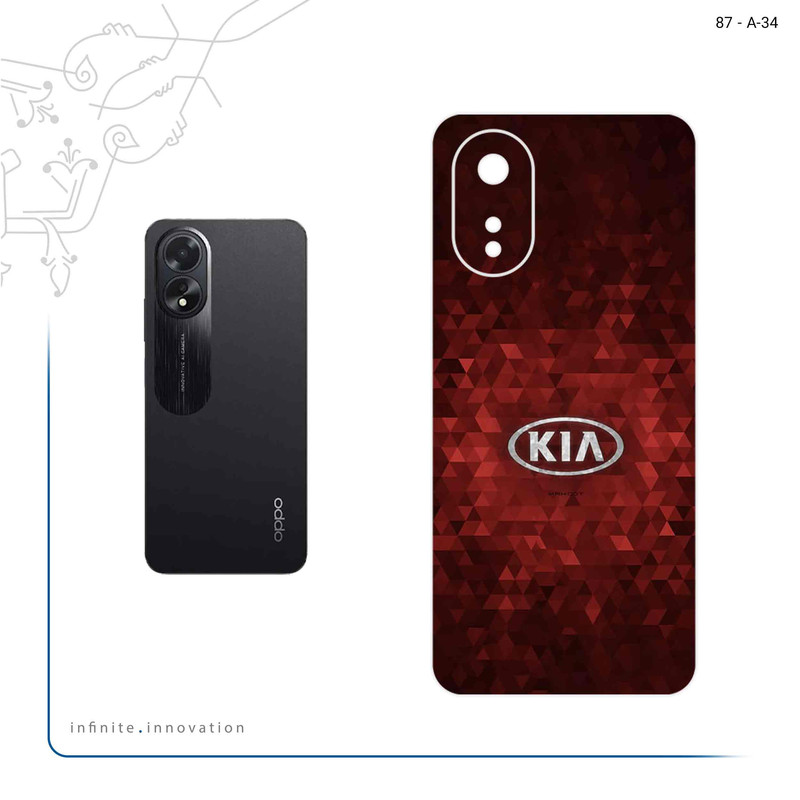 برچسب پوششی ماهوت مدل KIA_Logo مناسب برای گوشی موبایل اپو A38