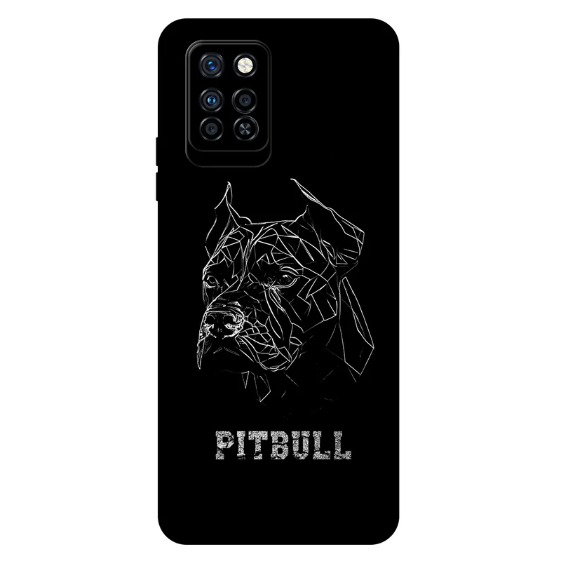 کاور مگافون طرح پیتبول مدل 1883 مناسب برای گوشی موبایل اینفینیکس Note 10 Pro / Note 10 Pro NFC