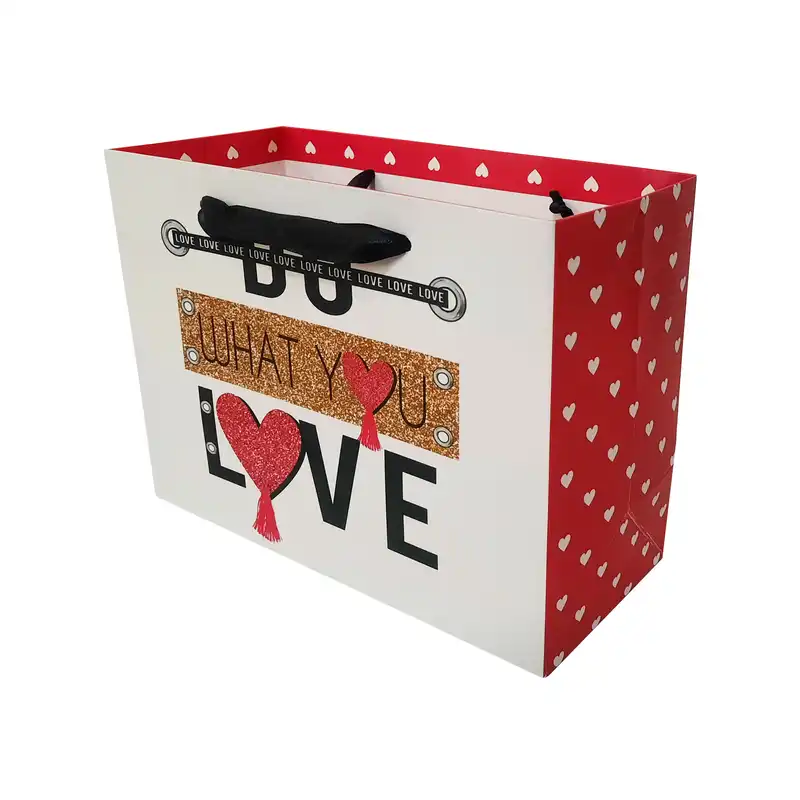 پاکت هدیه طرح قلب مدل love کد 11100968