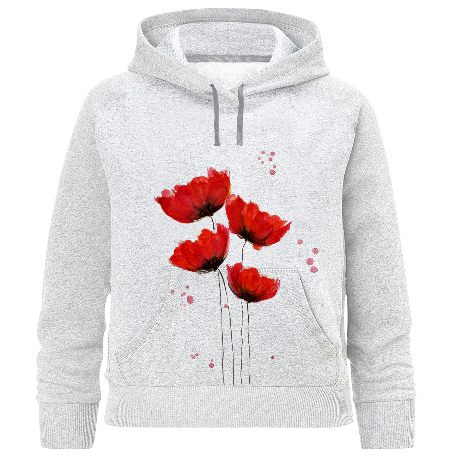 هودی دخترانه مدل گل F774