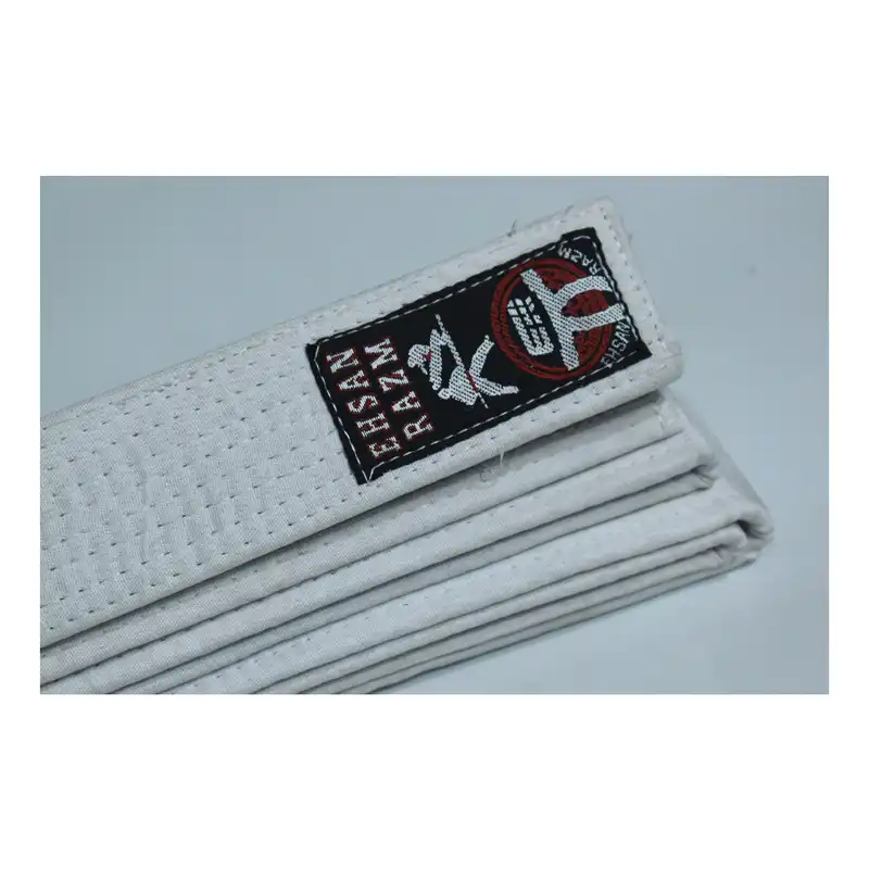 کمربند کاراته احسان رزم مدل ضخیم رنگ سفید