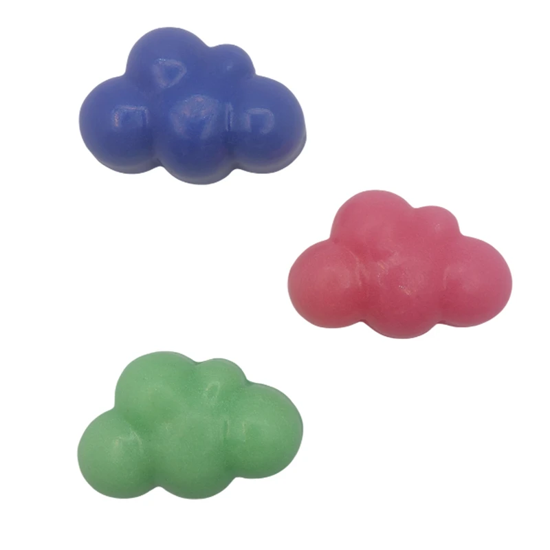 صابون تزئینی مدل پینترستی طرح ابر مجموعه سه عددی