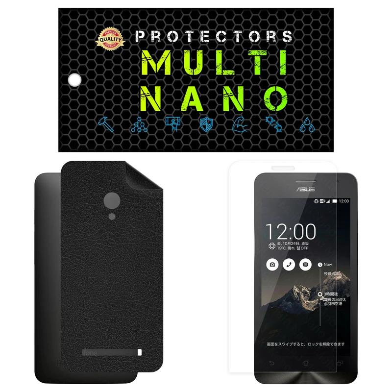 محافظ صفحه نمایش مولتی نانو مدل X-SFL مناسب برای گوشی موبایل ایسوس Zenfone 5 2015 / A501CG به همراه برچسب پوششی