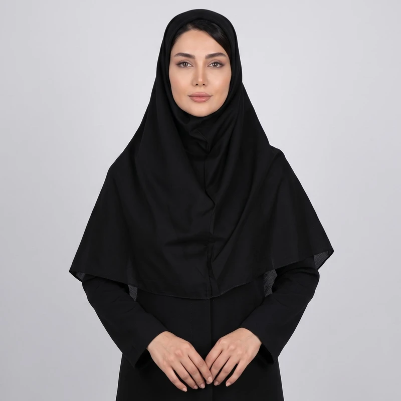 مقنعه نخی مدل B3