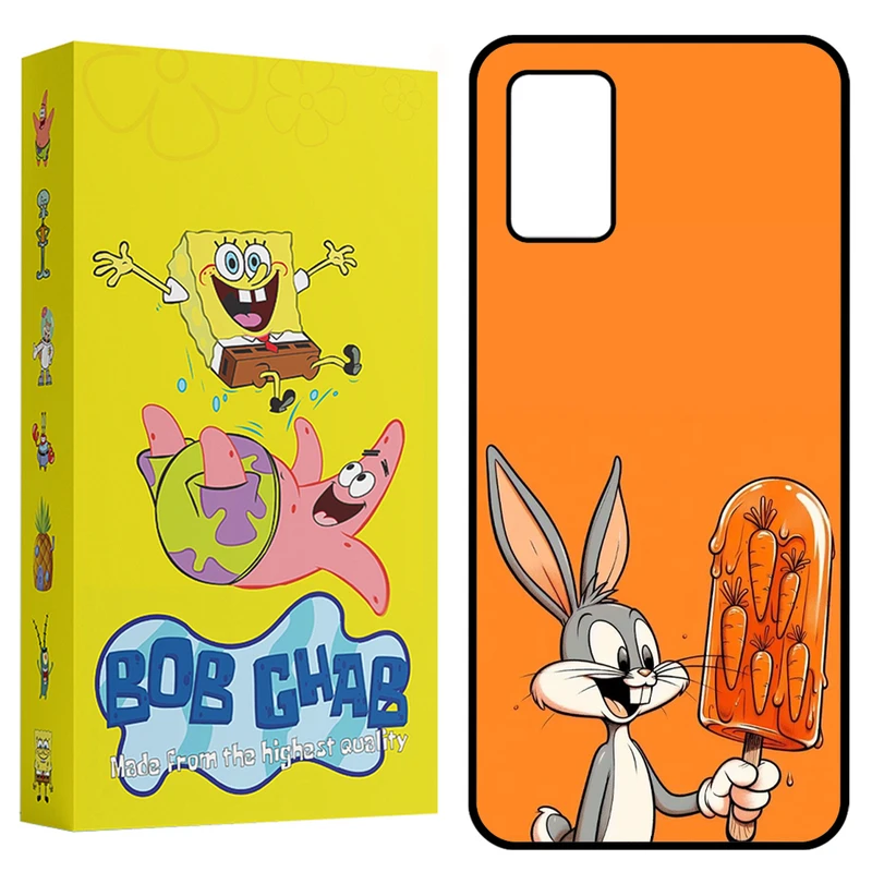 کاور باب قاب طرح خرگوش مدل BCPA03S مناسب برای گوشی موبایل سامسونگ Galaxy A02s / M02s / A03s / F02s