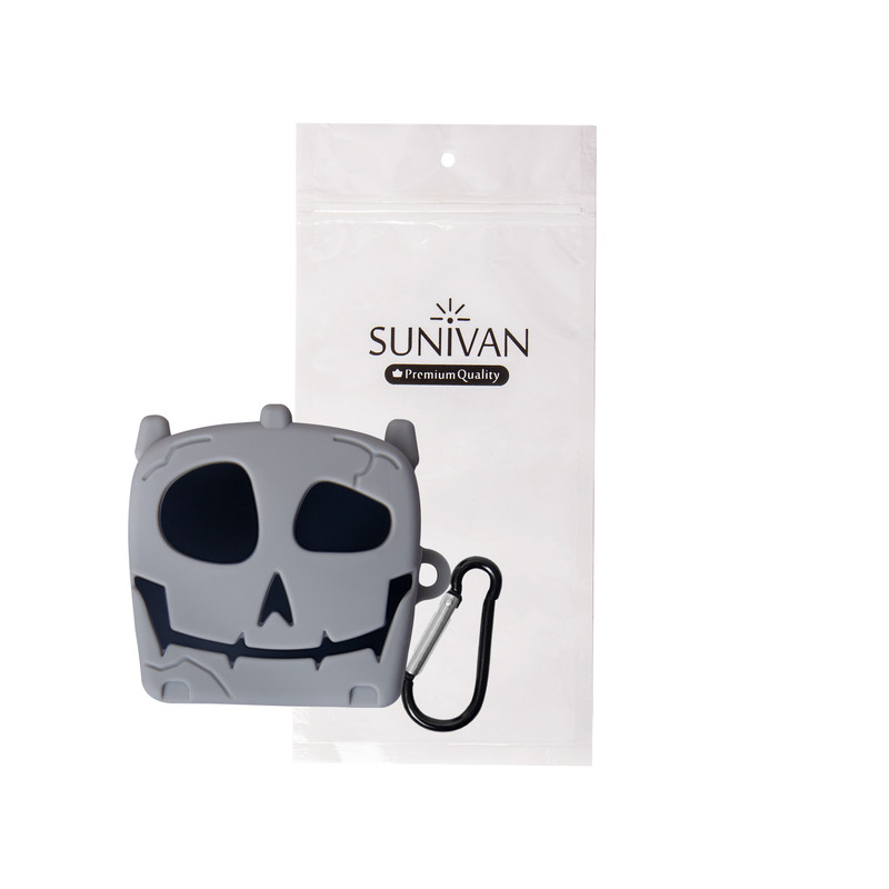 کاور سانیوان مدل اسکلت Scary Skeleton مناسب برای کیس هدفون بی سیم سامسونگ Galaxy Buds Live / Buds Pro / buds 2 / buds 2 pro / Fe