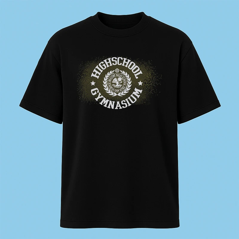 تی‌شرت آستین کوتاه مردانه مدل گرافیتی کد d27