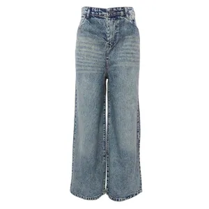 شلوار جین بگ زنانه مدل فول کد 500