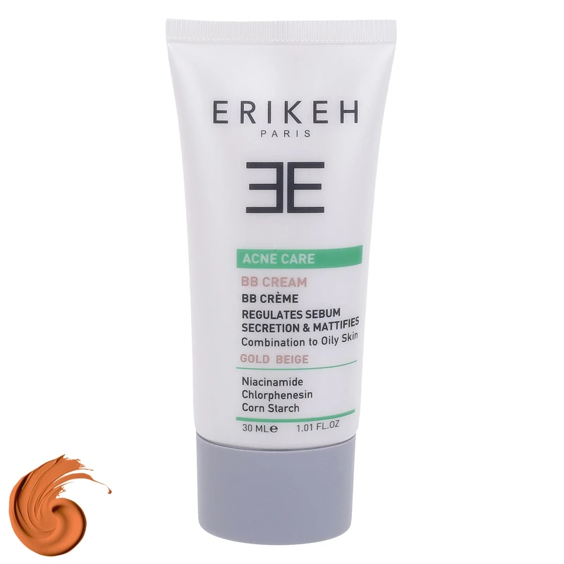 کرم پودر BB اریکه مدل GB مناسب پوست های چرب و مختلط حجم 30 میلی لیتر 