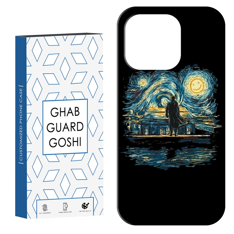 کاور قاب گارد گوشی طرح ونگوگ کد Dimo-456 مناسب برای گوشی موبایل اپل IPHONE 15 PRO MAX   