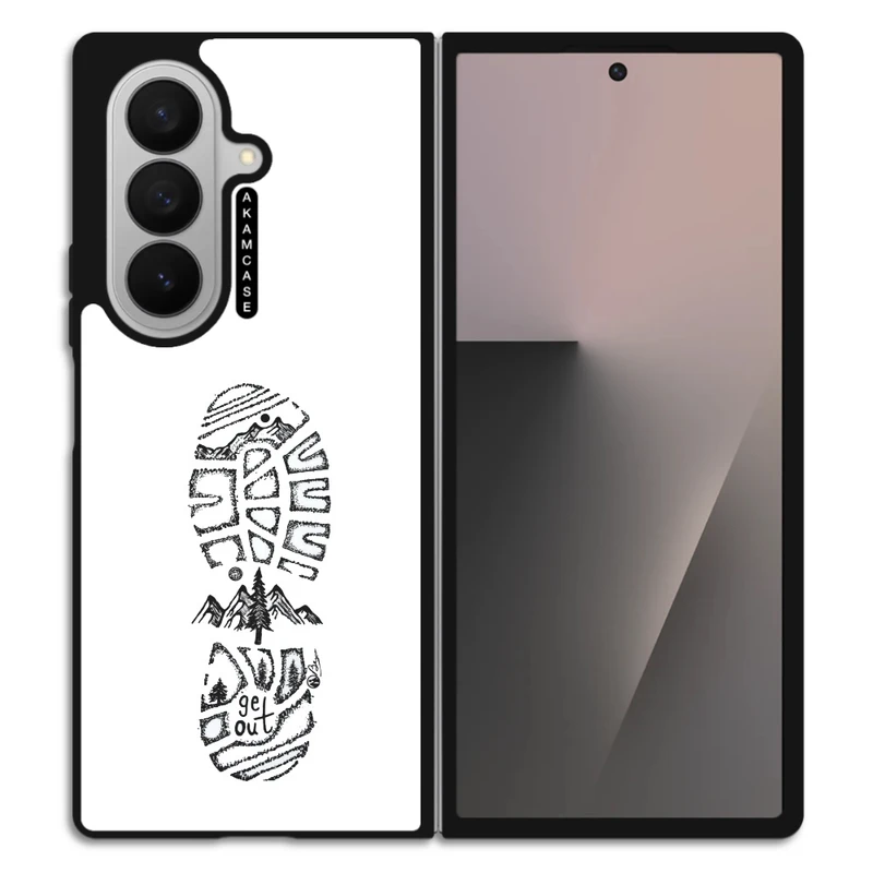 کاور آکام مدل AMC-WSGZFOLD7-MOUNTAINS-9 مناسب برای گوشی موبایل سامسونگ Galaxy Z Fold 7