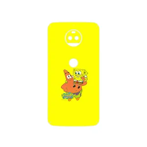 MAHOOT SpongeBob SquarePants Cover Sticker for Motorola Moto G5S Plus