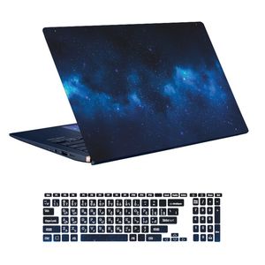 نقد و بررسی استیکر لپ تاپ توییجین و موییجین طرح Space کد 35 مناسب برای لپ تاپ 15.6 اینچ به همراه برچسب حروف فارسی کیبورد توسط خریداران