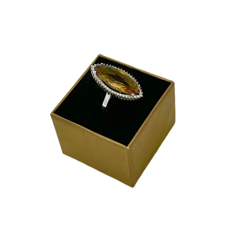 انگشتر نقره زنانه مدل الکساندریت کد NG8149