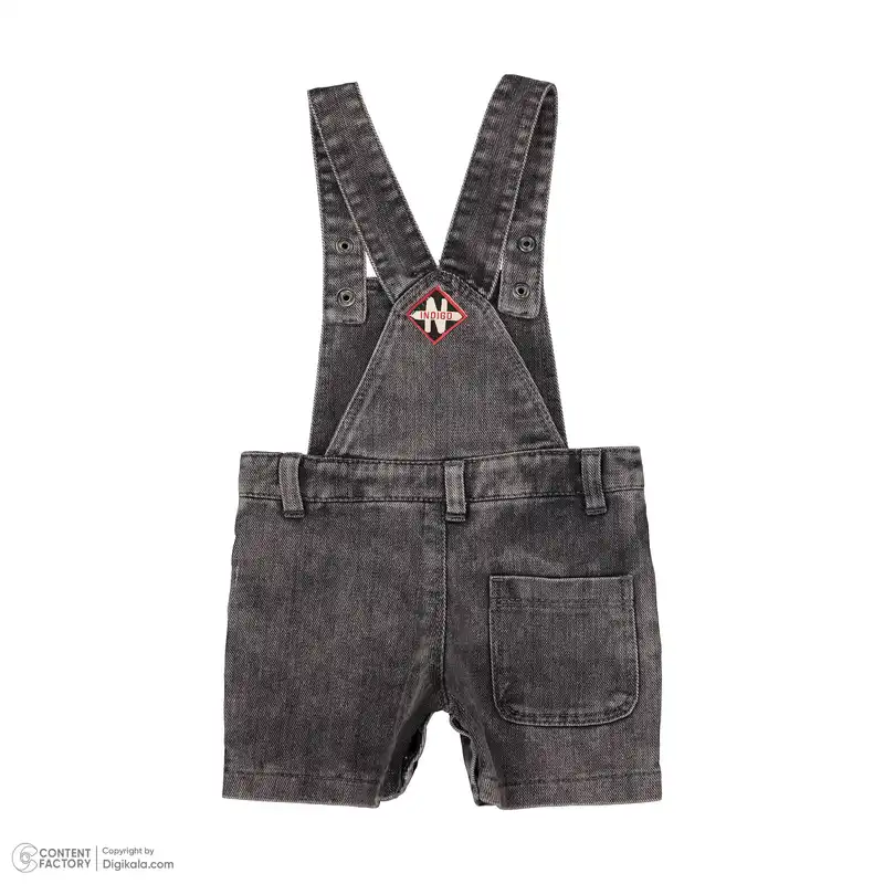 ست تیشرت و سرهمی جین نوزادی ایندیگو مدل 13230