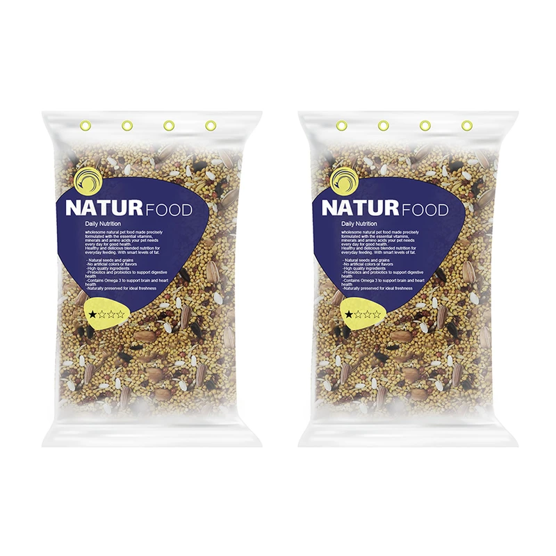 غذای عروس هلندی نیچر فود مدل 1 ستاره وزن 3 کیلوگرم بسته 2 عددی