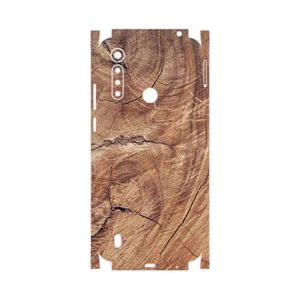 MAHOOT Wood Texture 5-FullSkin Cover Sticker for Motorola Moto G8 Power Lite