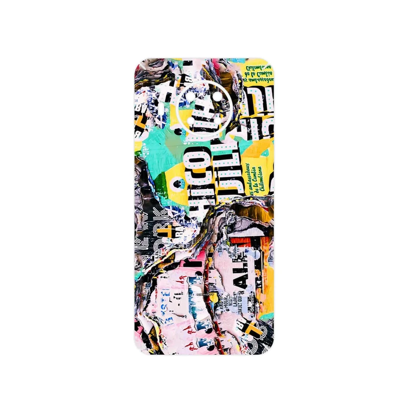 برچسب پوششی ماهوت مدل Collage of Teared Paper مناسب برای گوشی موبایل نوکیا X20
