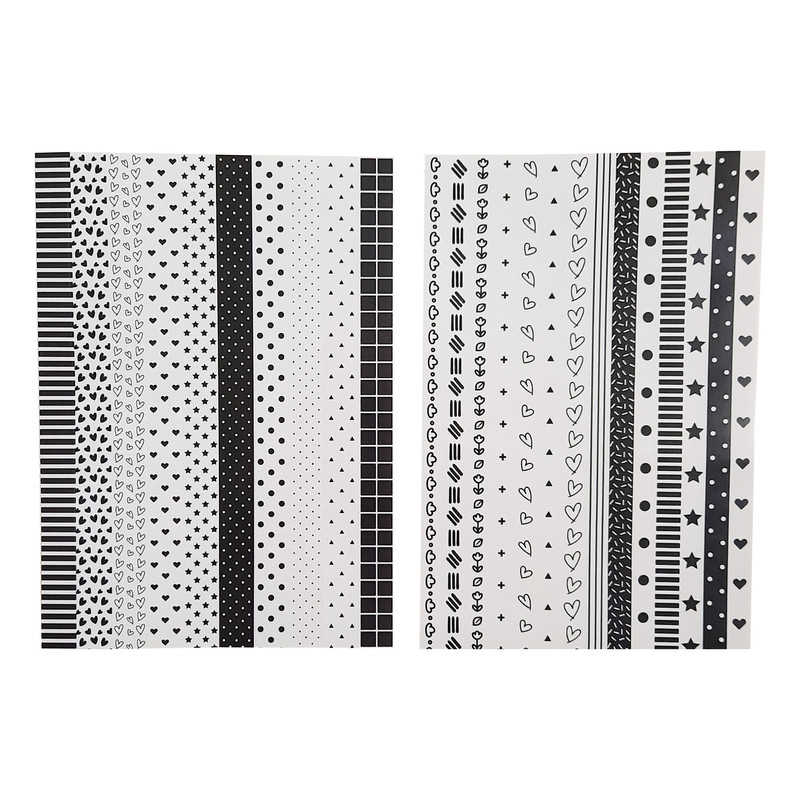 برچسب مدل واشی کد 01 بسته دو عددی