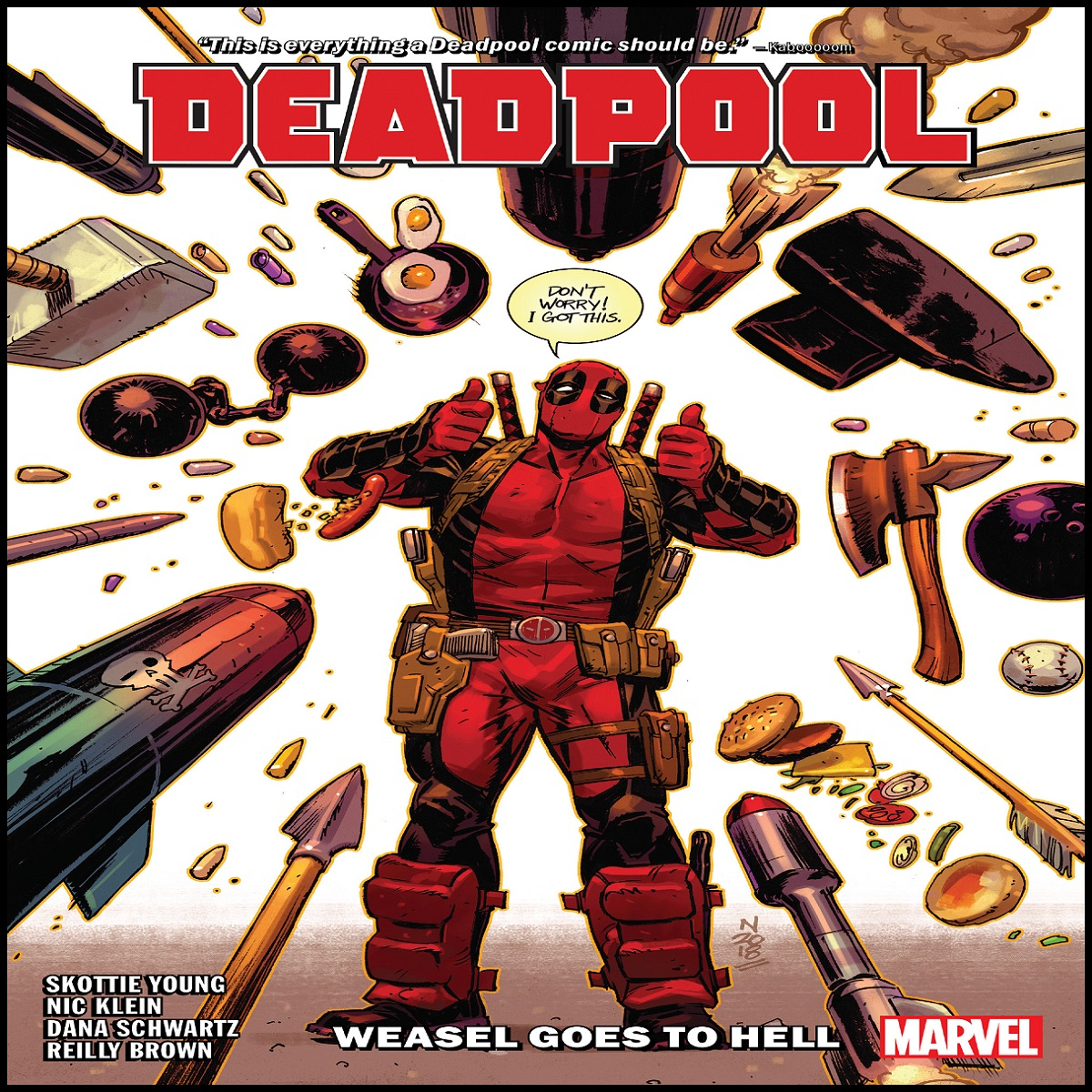 مجله Deadpool: Weasel Goes To Hell اکتبر 2019