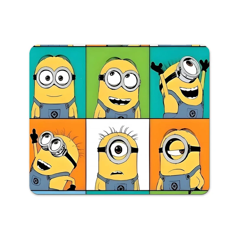 ماوس پد پاد آفرین طرح مینیون ها کد 566 سایز 19*24 سانتی متر