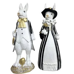 نقد و بررسی مجسمه مدل آقا و خانم خرگوش بسته 2 عددی توسط خریداران