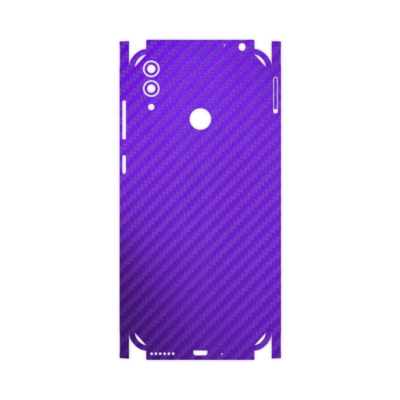 برچسب پوششی ماهوت مدل Purple-Fiber-FullSkin مناسب برای گوشی موبایل آنر 8C