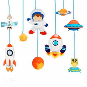 ریسه تزئینی مدل فضانورد مجموعه 9 عددی