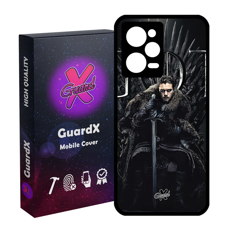 کاور گارد ایکس طرح Jon Snow مدل Glass10416 مناسب برای گوشی موبایل شیائومی Redmi Note 12 Pro 5G/Poco X5 Pro 5G/Note 12 Pro Pro speed