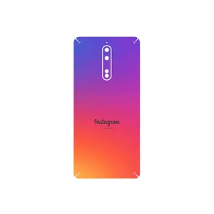 MAHOOT Instagram Cover Sticker for Nokia 8