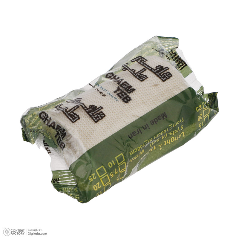 باند کشی قائم طب مدل 04 بسته 12 عددی